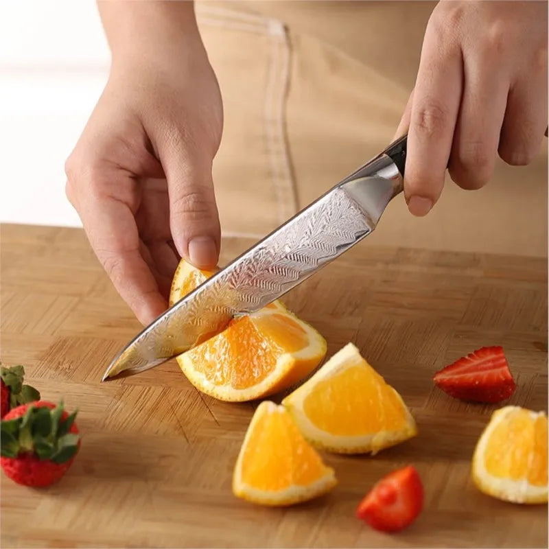 Cuchillo multiusos damasco VG10 – vista 4