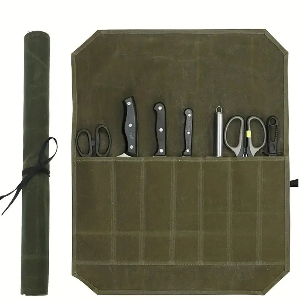 Funda de lona encerada para cuchillo – vista 1