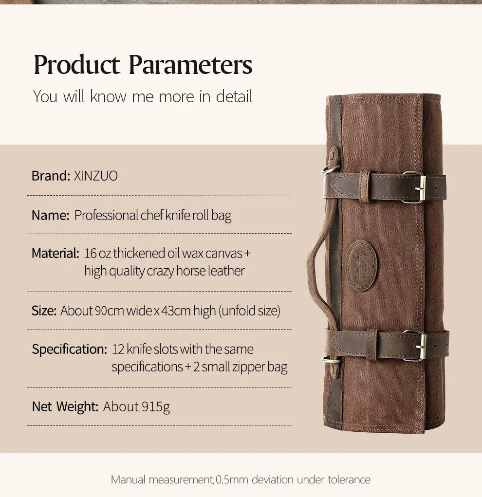 Estuche enrollable para 12 cuchillos – vista 2
