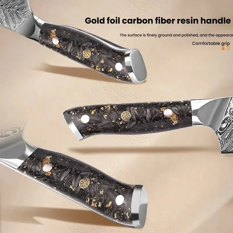 Cuchillo multiusos damasco VG10 – vista 5