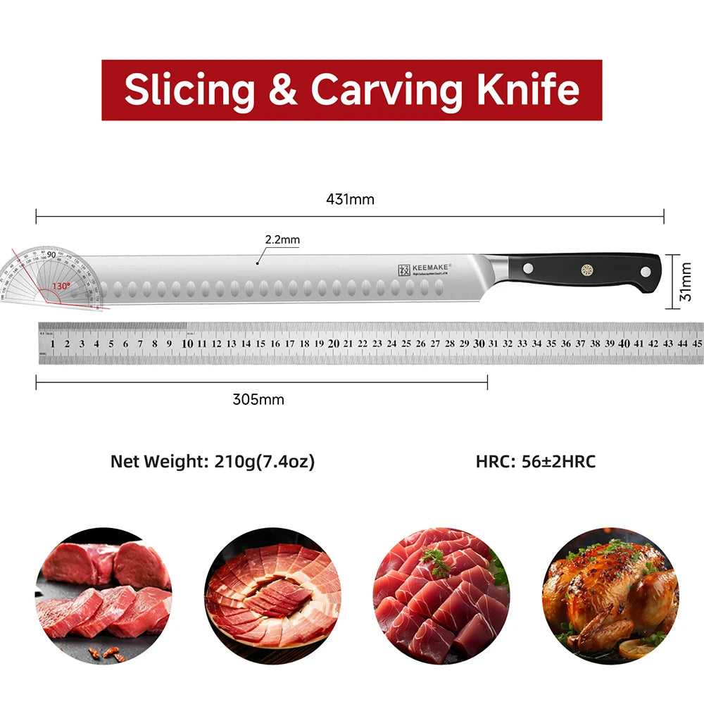 Cuchillo trinchador 30 cm – vista 2
