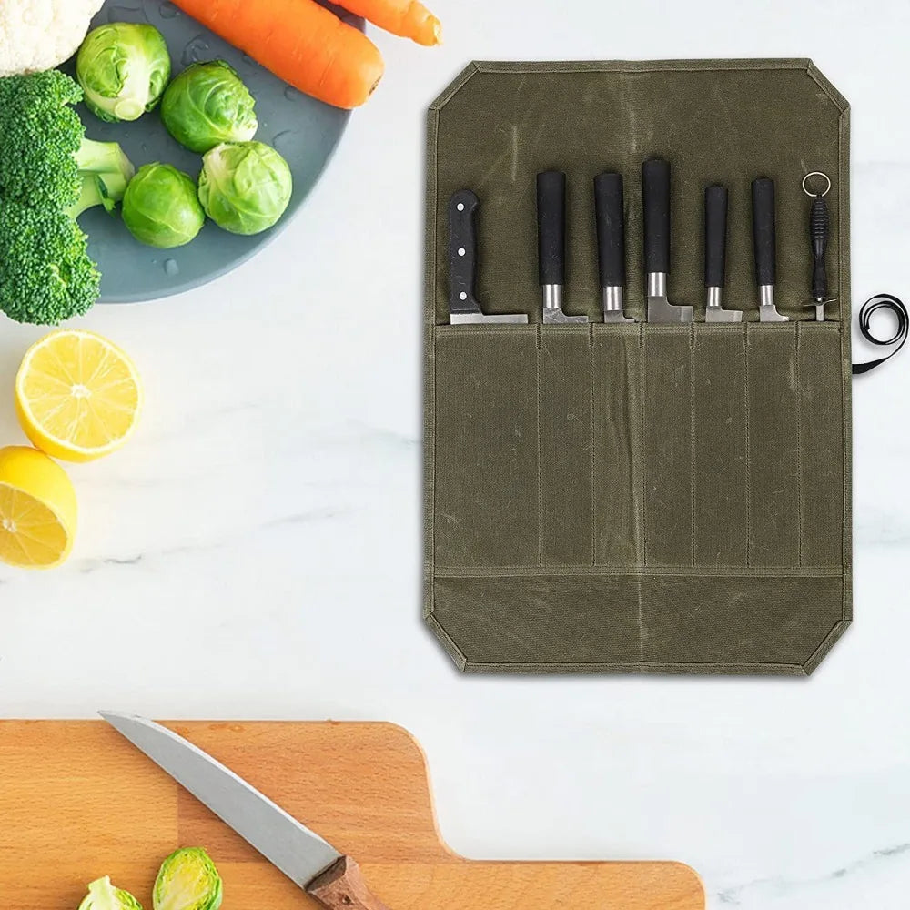 Funda de lona encerada para cuchillo – vista 2