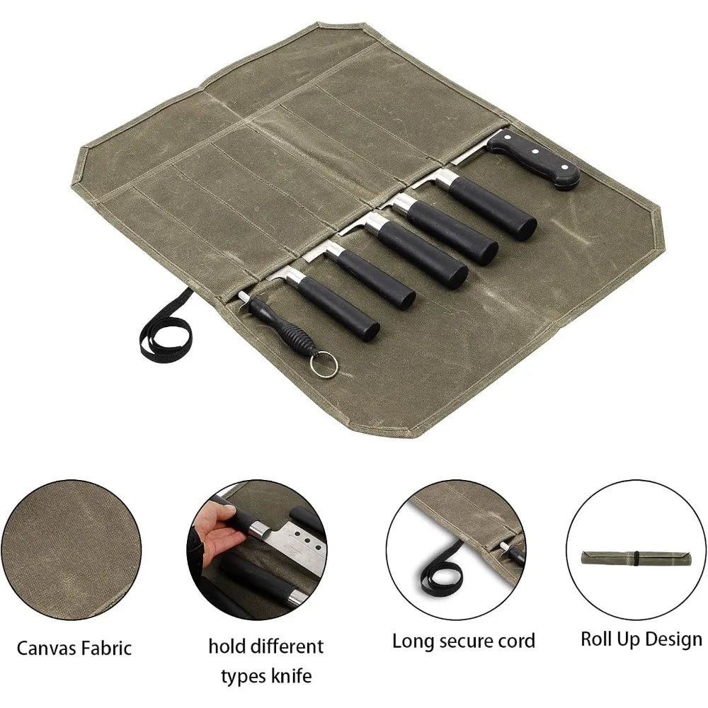 Funda de lona encerada para cuchillo – vista 4