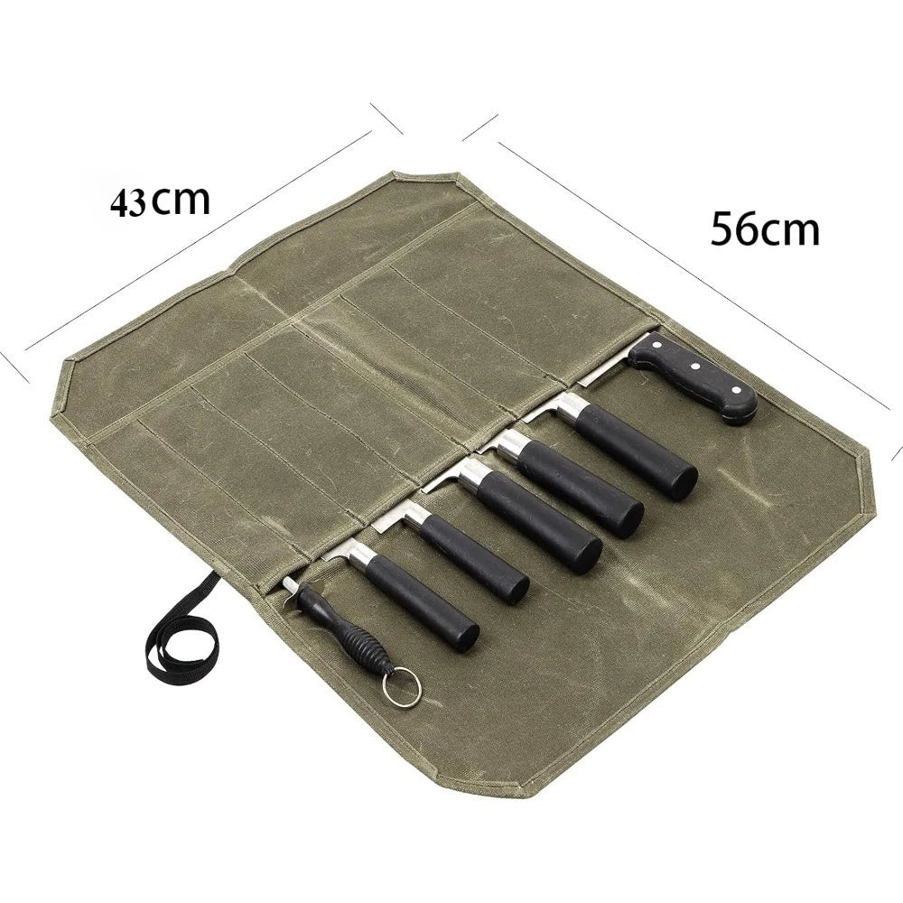 Funda de lona encerada para cuchillo – vista 3